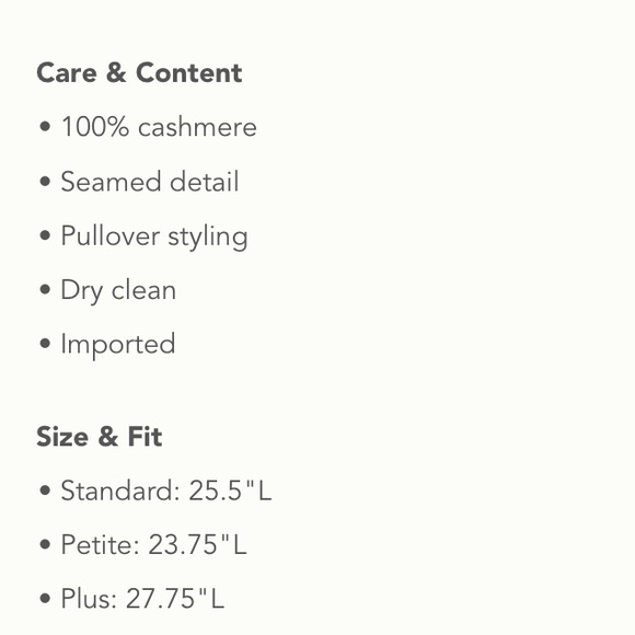 NWT Anthropologie Pilcro Angie Seamed Cashmere Sweater - Picture 3 of 8